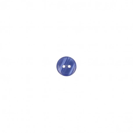 Bouton 2 trous 13 mm 918 bleu roi