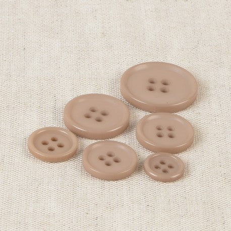 Bouton Classique 4 trous 19 mm 573 beige