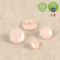 Bouton pastille culot recycl� 15 mm 512 rose layette