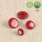 Bouton pastille culot recycl� 15 mm 519 rouge