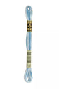 Fil à broder Mouliné Spécial DMC 67 Bleu layette ombré