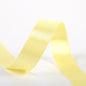 Ruban satin double face 6 mm 79 jaune paille
