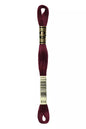 Fil à broder Mouliné Spécial DMC 814 Rouge vin