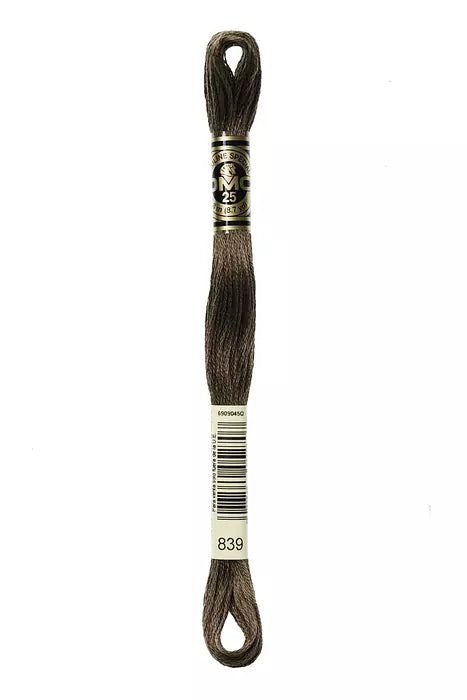 Fil a broder Mouline Special  DMC 839 Brun racine