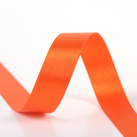 Ruban satin double face 6 mm 83 orange
