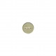 Bouton oeil de chat 2 trous 20mm 841 ivoire