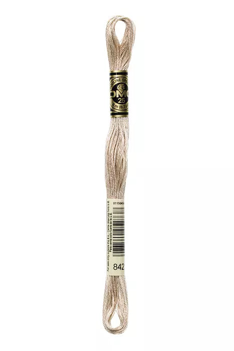 Fil a broder Mouline Special DMC 842 Cordage beige