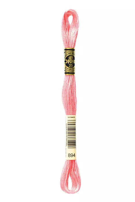 Fil a broder Mouline Special  DMC 894 Rose
