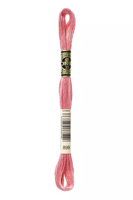 Fil a broder Mouline Special  DMC 899 Fard à joue rose