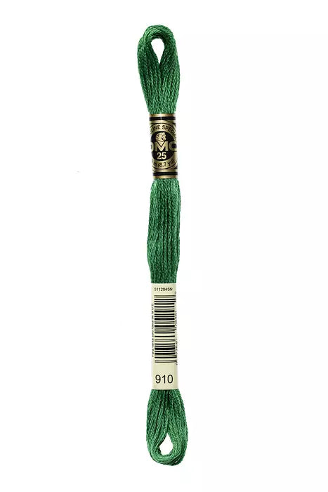 Fil a broder Mouline Special  DMC 910 Vert anglais