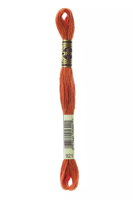 Fil a broder Mouline Special  DMC 921 Ocre toscane