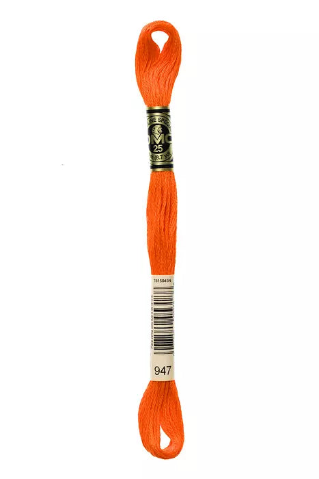 Fil a broder Mouline Special  DMC 947 Soleil couchant