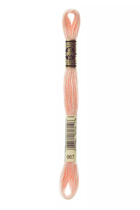 Fil a broder Mouline Special  DMC 967 Flamant nacre