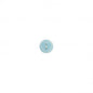 Bouton laser coeur 2 trous 15 mm 542 Bleu ciel
