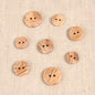 Bouton 2 trous 18 mm 010 bois