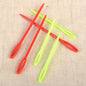 Lot de 6 aiguilles à laine gros chas plastique