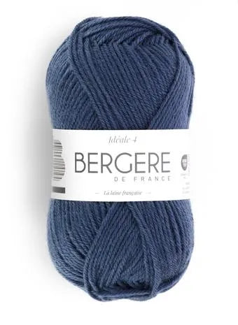 Idéal 4 ardoise 50% laine 50% acrylique