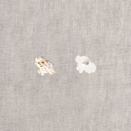 BOUTONS ANIMAUX Mouton 20mm