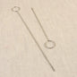 Lot de 2 crochets retourne biais
