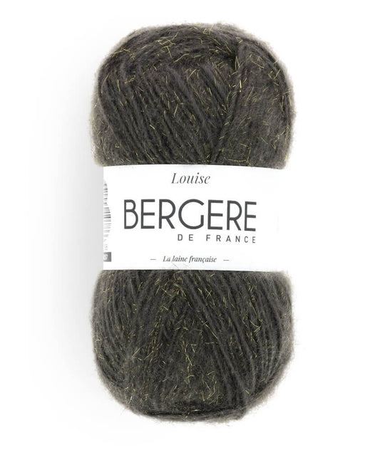 Louise gris 79% acrylique 19% laine 2% Polyester