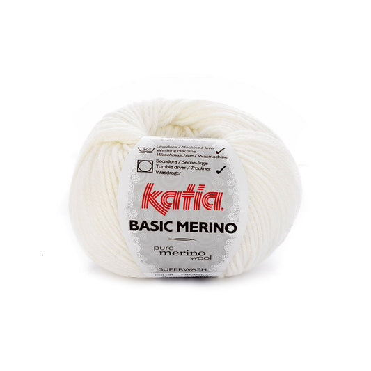 Basic Mérino 3 écru Laine Katia