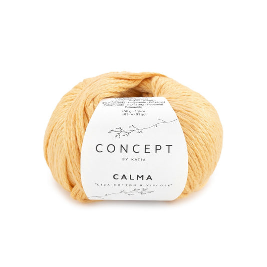 Calma Katia 56 orangé pastel