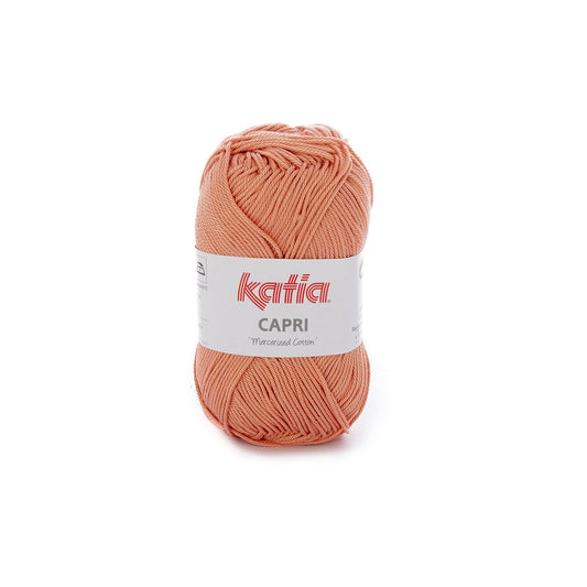 Capri 100% Coton mercerisé Katia 82139 orange