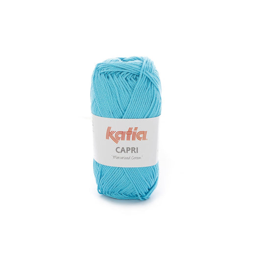 Capri 100% Coton mercerisé Katia 82101 Turquoise