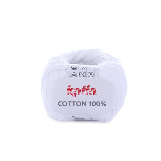 Cotton 100% Katia 1 Blanc