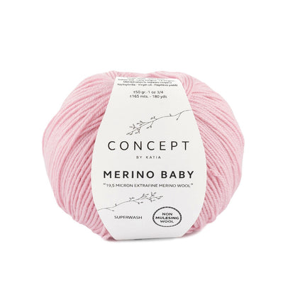 Mérino Baby 92 rose clair Laine Katia