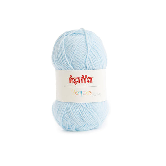 Pecques Laine Katia 84914 - Bleu ciel