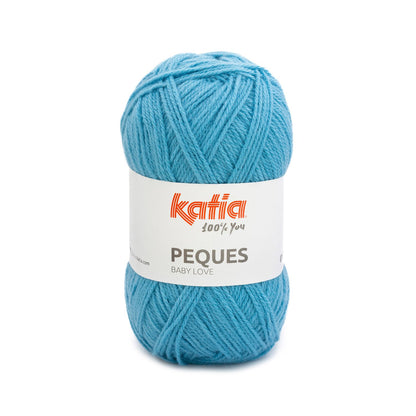 Pecques Laine Katia 84972 - Bleu cyan