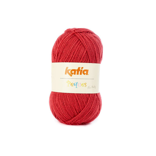 Pecques Laine Katia 84959 - Rouge framboise