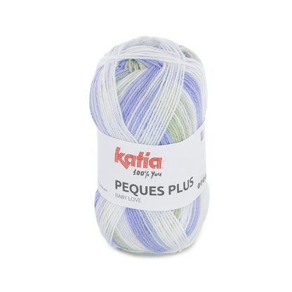 Pecques plus Laine Katia 83 vert pale mauve
