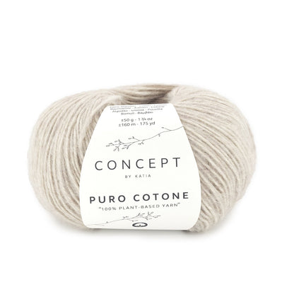Puro cotone Katia 51 beige