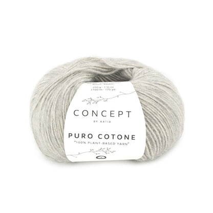 Puro cotone Katia 53 gris clair