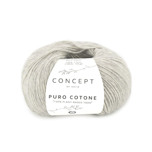 Puro cotone Katia 53 gris clair