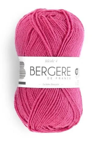 Idéal 4 magenta 50% laine 50% acrylique