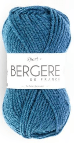 Sport+ océan 50% laine 50% acrylique