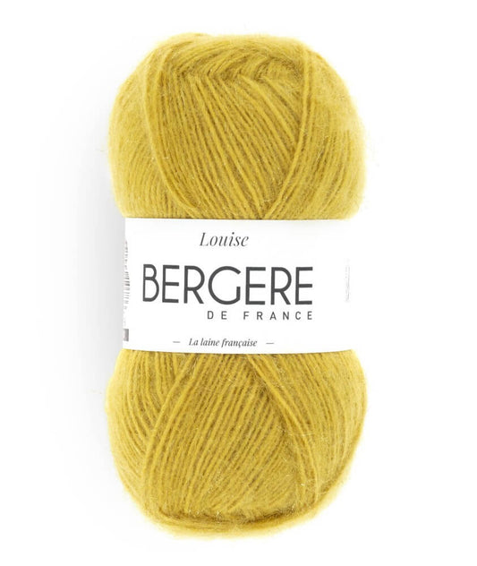 Louise ocre 79% acrylique 19% laine 2% Polyester