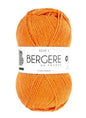 Idéal 4 orange 50% laine 50% acrylique