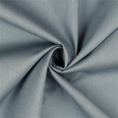 Coton popeline uni 148 cm 59 gris souris