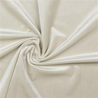Tissu velour luxury velvet 150cm 07 beige